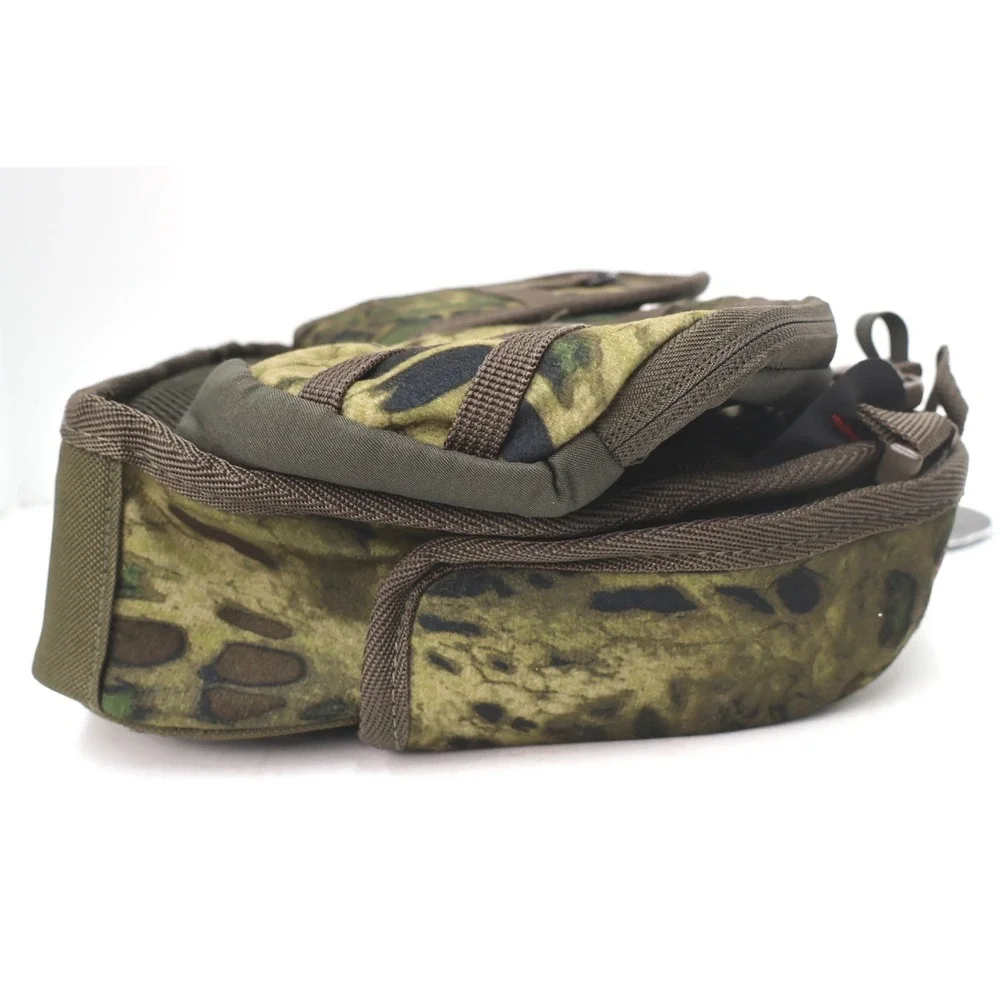 Cloka Tactical Binocular Bag Unisex OS Green Camo New Prym1 Woodlands Harness